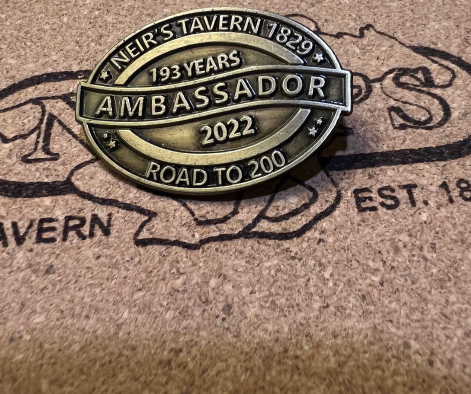 Neir's 193rd Anniversary Ambassador 2022 Lapel Pin